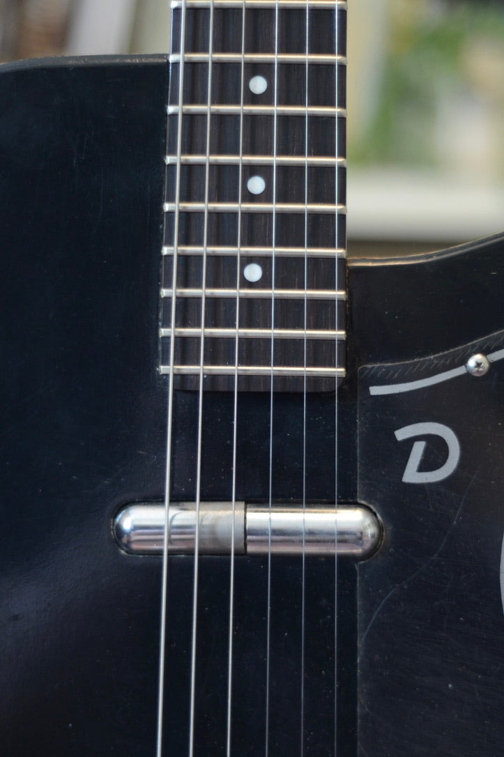 1956 Black Danelectro U-2 w/ Tweed Case