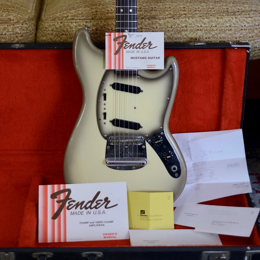 1978 Fender Mustang Antigua – Rainy Day Vintage Guitars