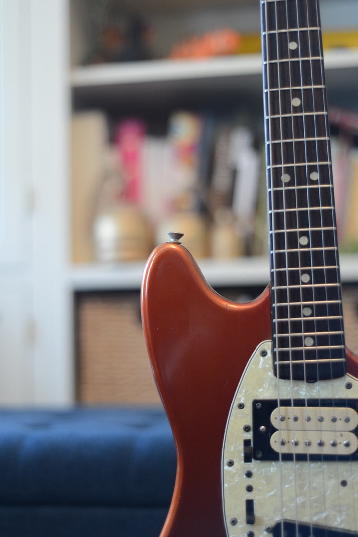 1969 Fender Mustang Competition Red