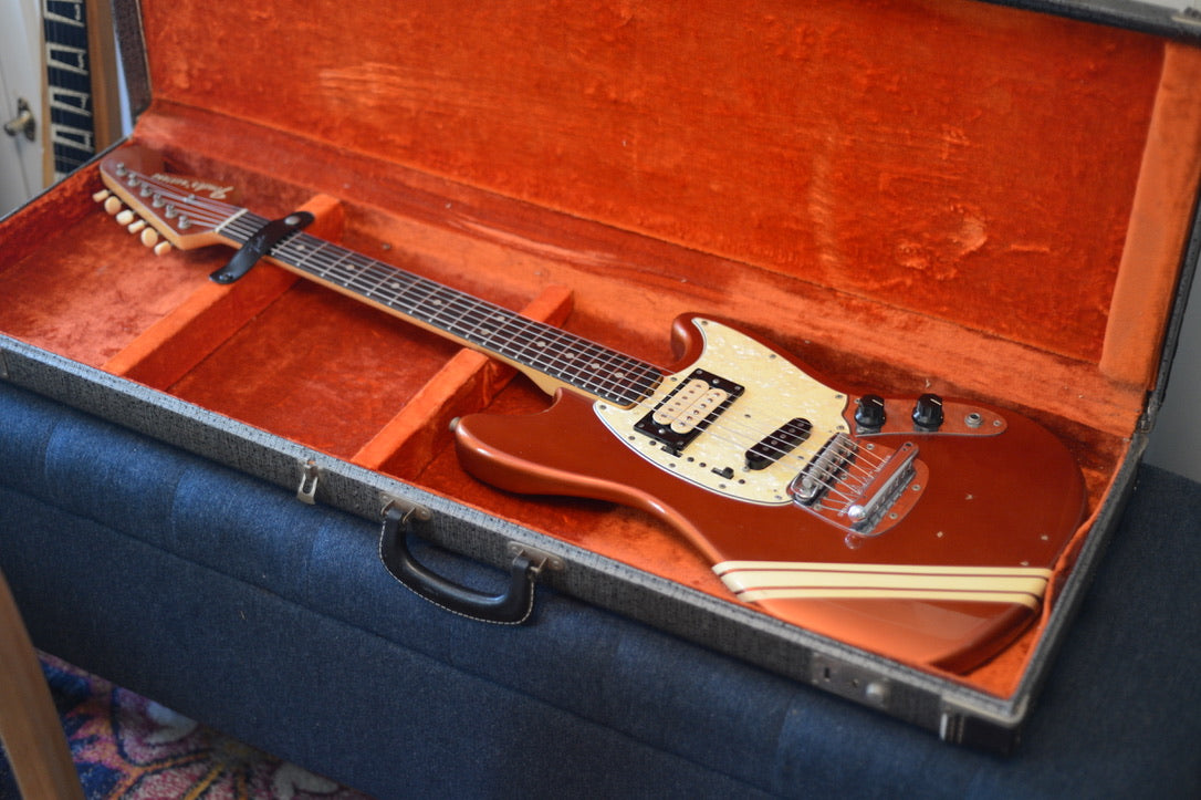 1969 Fender Mustang Competition Red
