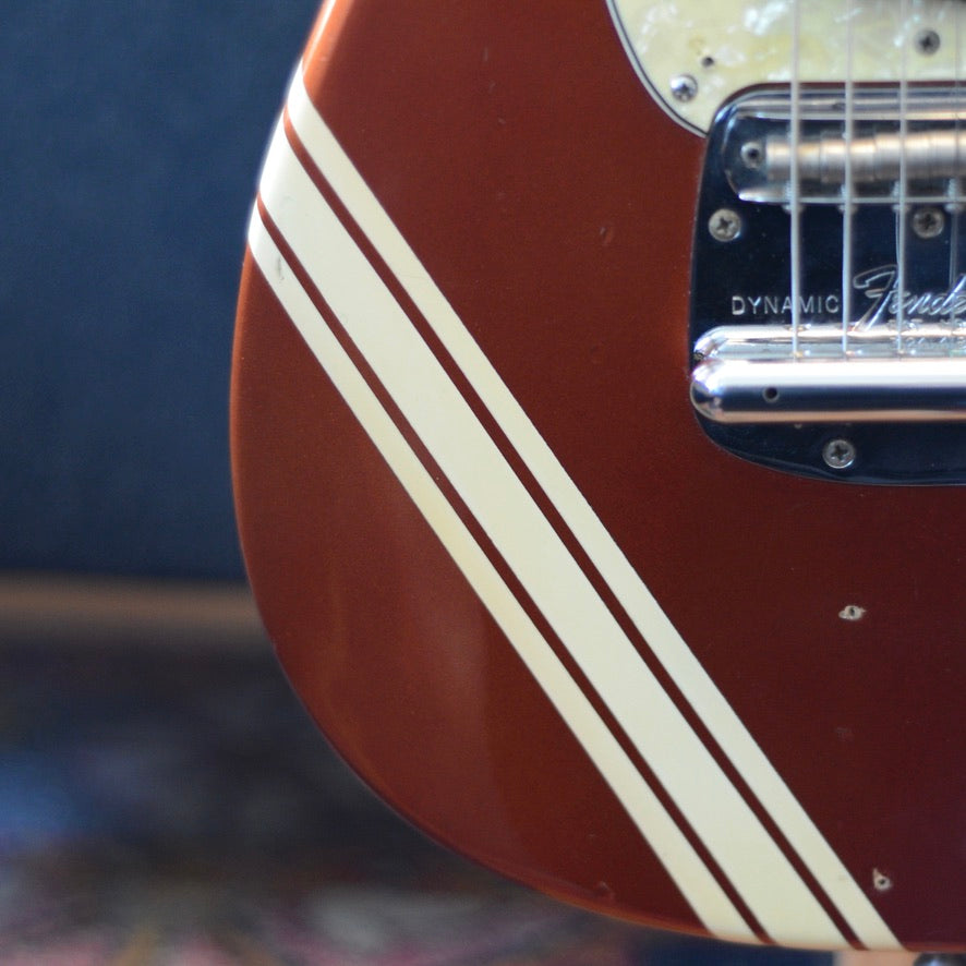 1969 Fender Mustang Competition Red
