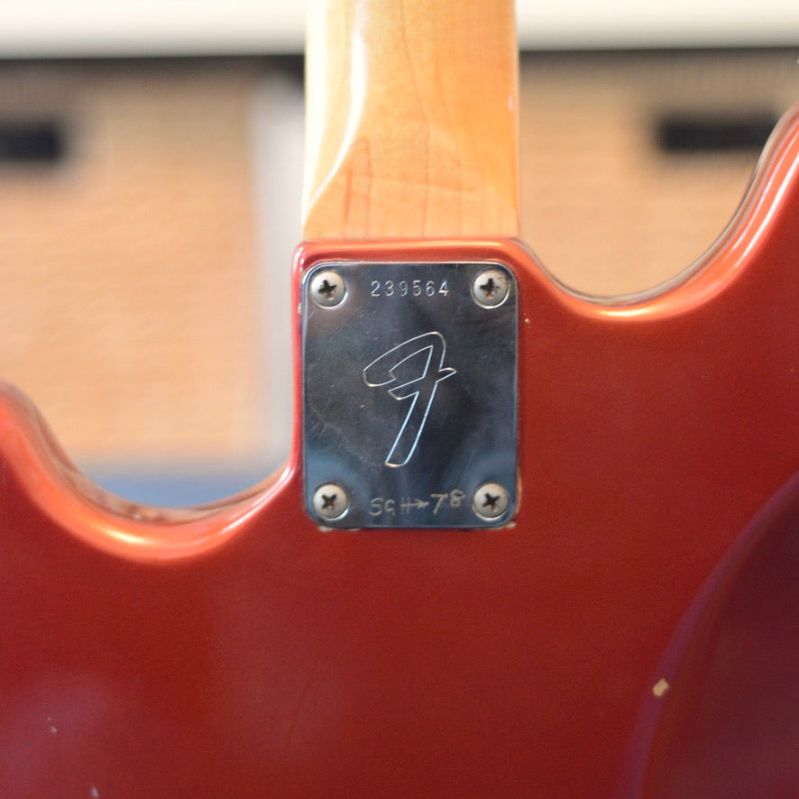 1969 Fender Mustang Competition Red