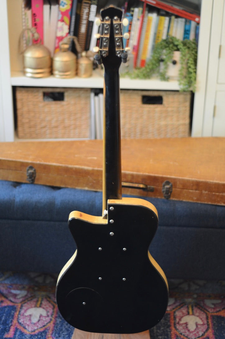 1956 Black Danelectro U-2 w/ Tweed Case