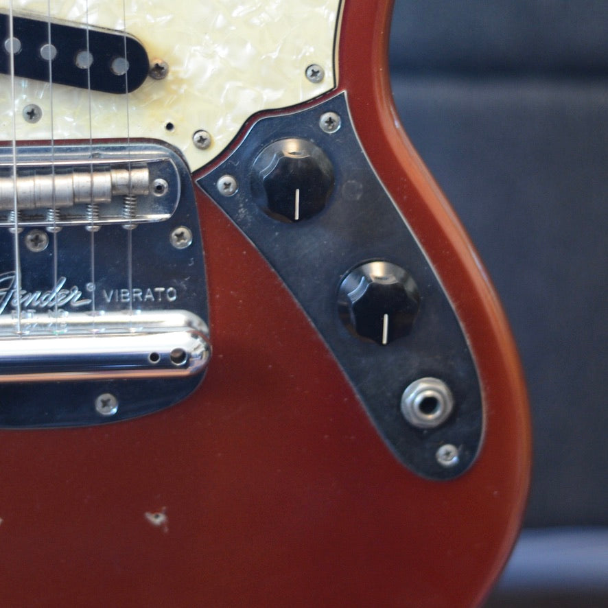 1969 Fender Mustang Competition Red