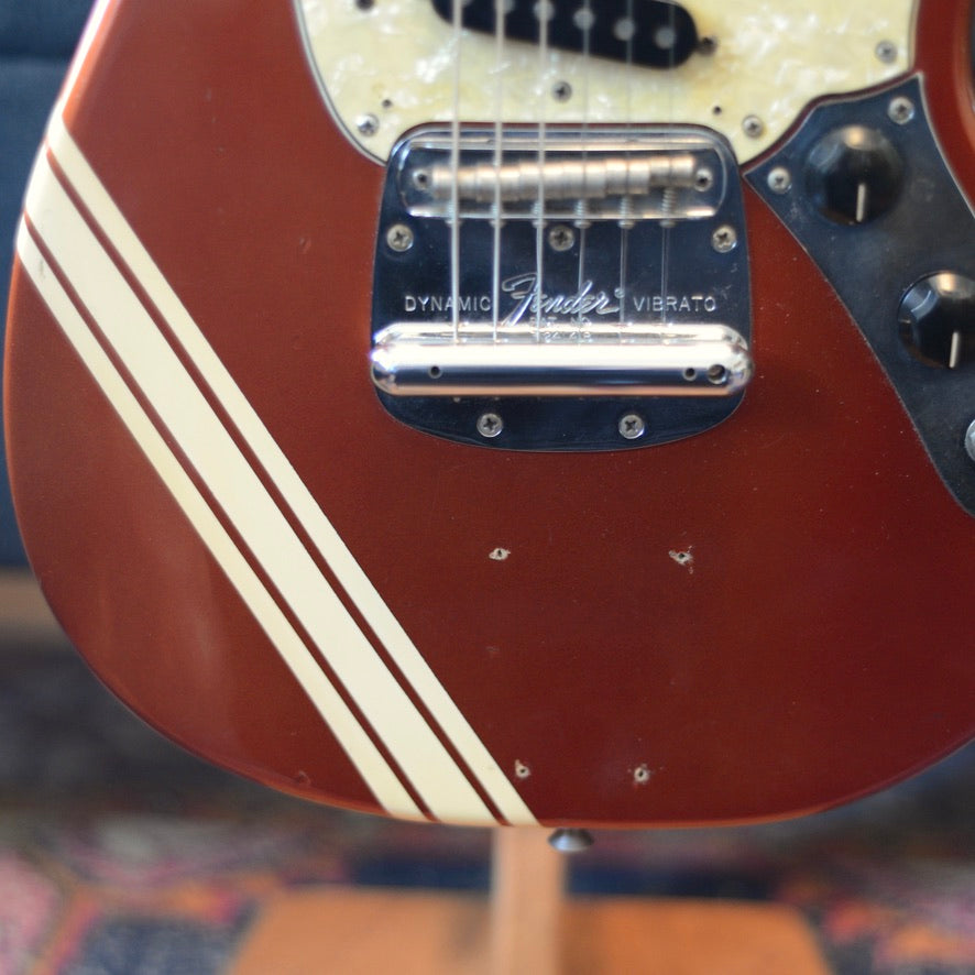 1969 Fender Mustang Competition Red