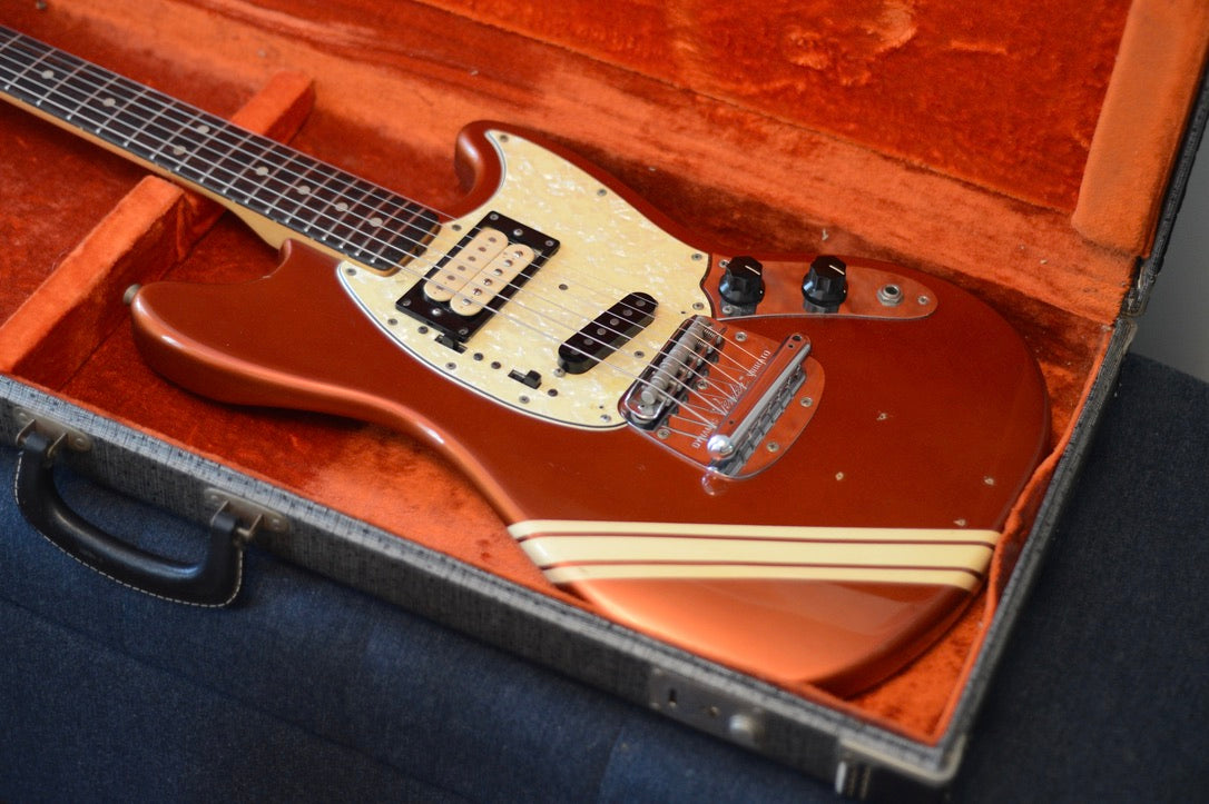 1969 Fender Mustang Competition Red