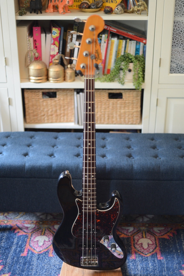 2012 Black Fender American Vintage '62 Jazz Bass