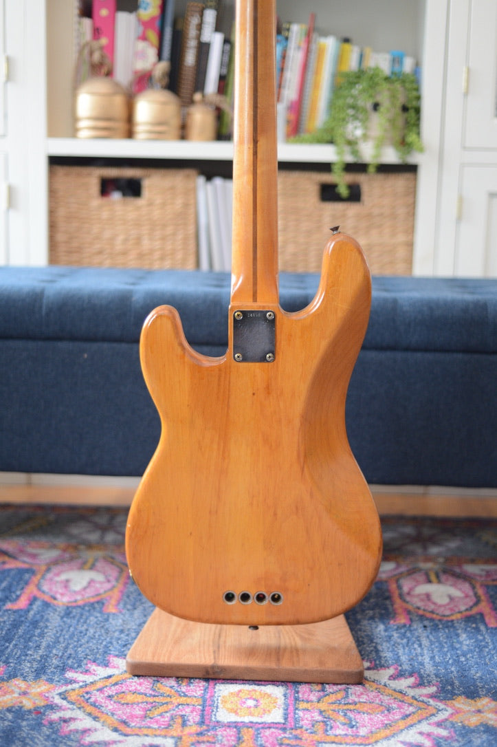 1957 Fender Precision Bass Natural Refinish