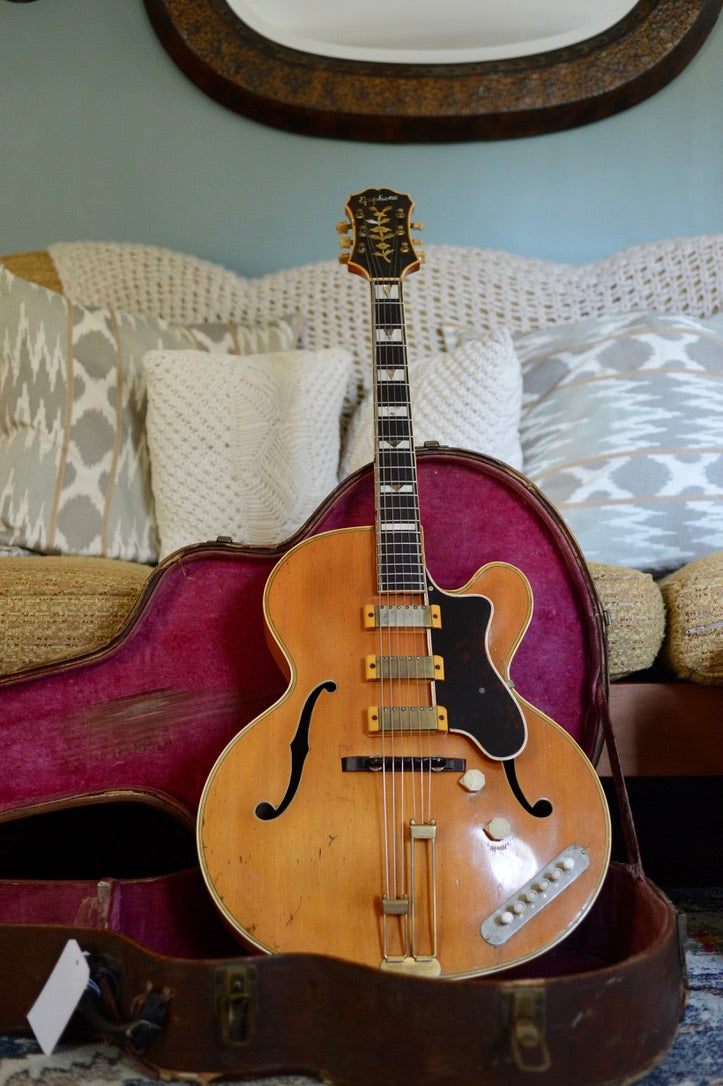 Project! 1950s Epiphone Zephyr Emperor Regent Natural w/OHSC