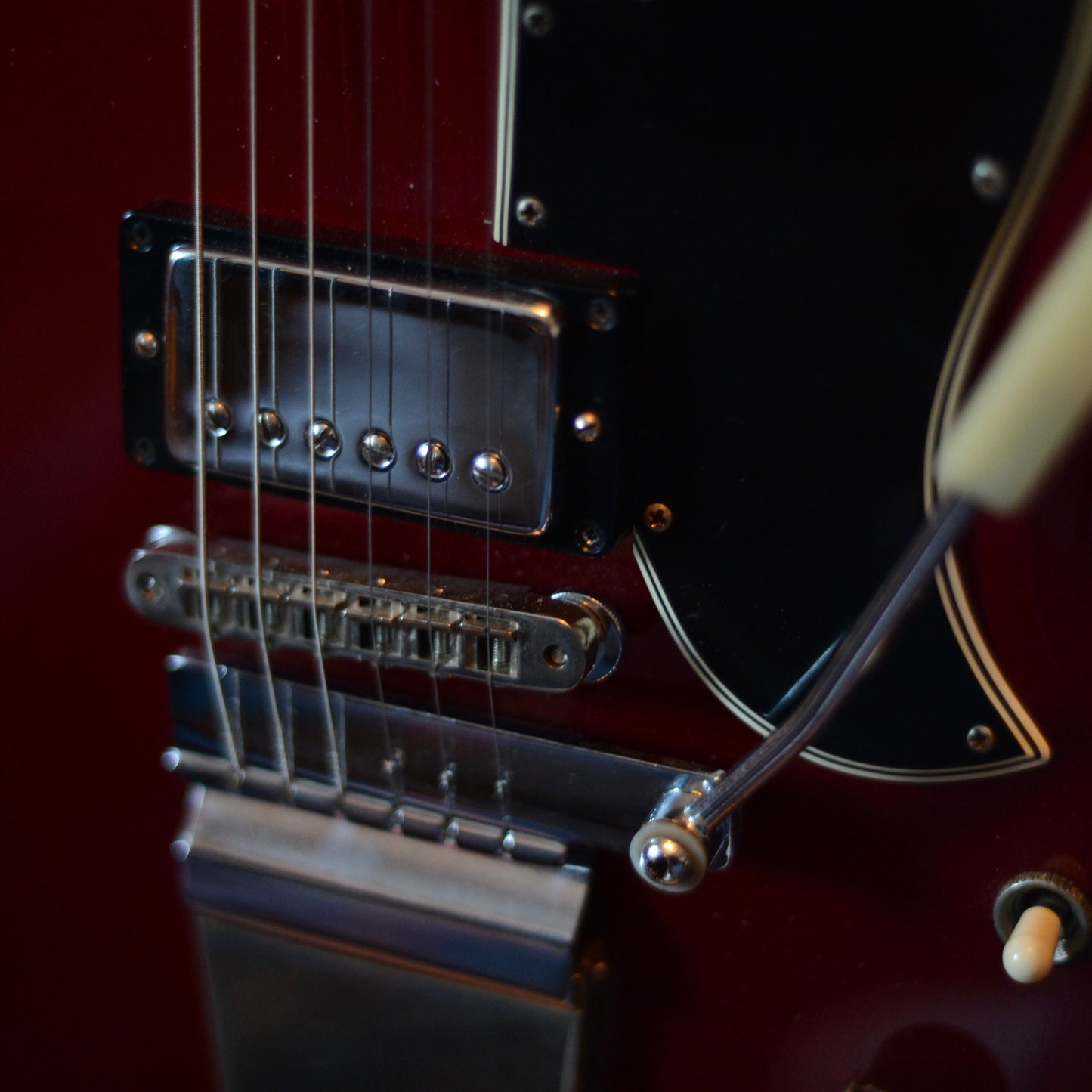 1966 Gibson SG Standard Maestro Refinished