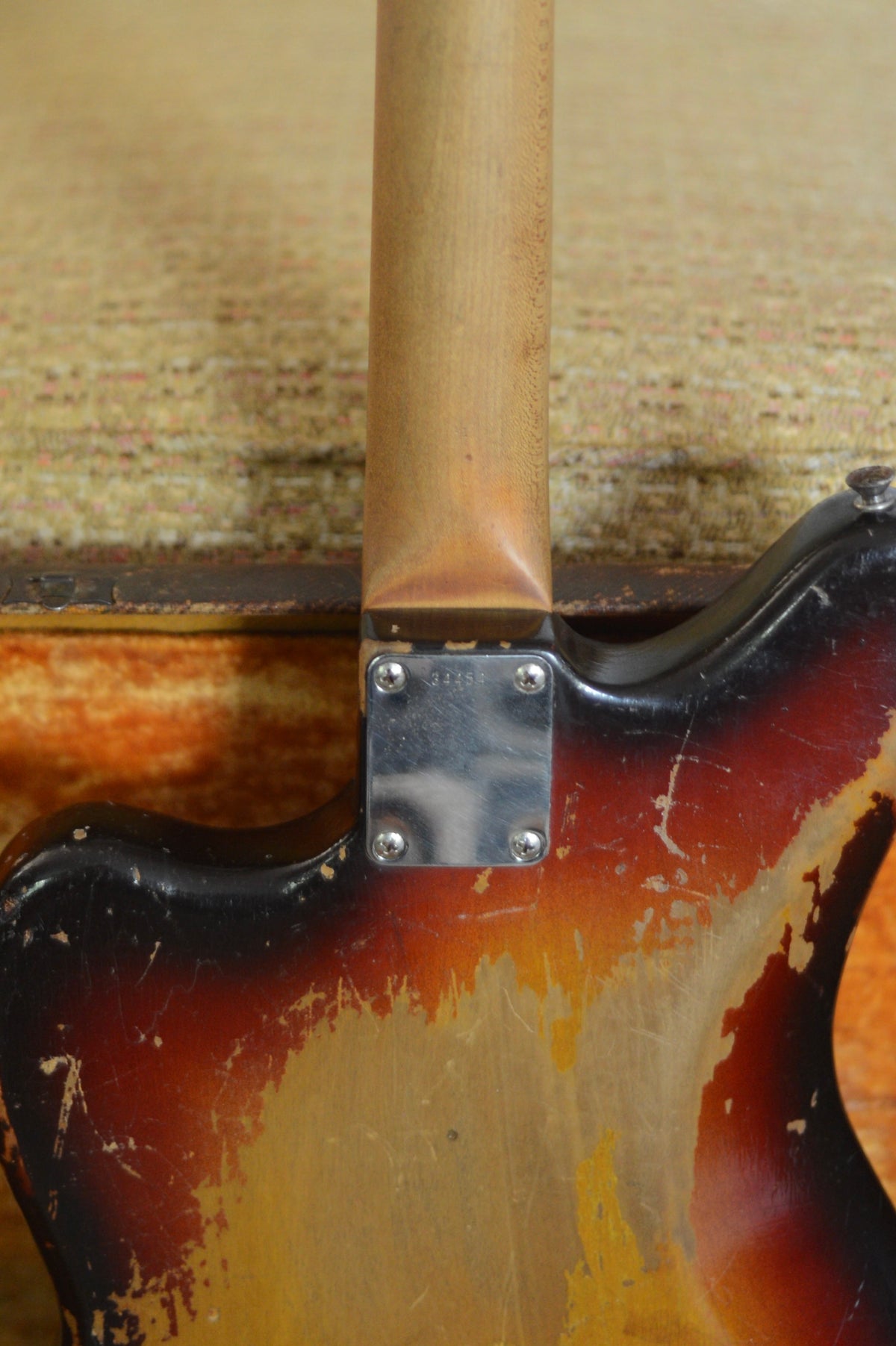 1959 Fender Jazzmaster Gold Guard Sunburst - photo 16