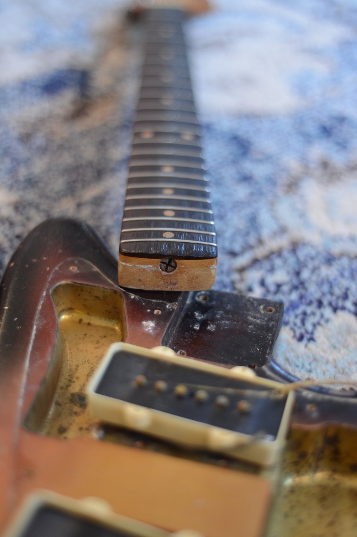 1959 Fender Jazzmaster Gold Guard Sunburst - photo 23