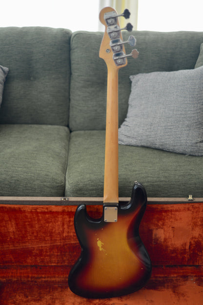 1962 Fender Jazz Bass Sunburst - photo 4