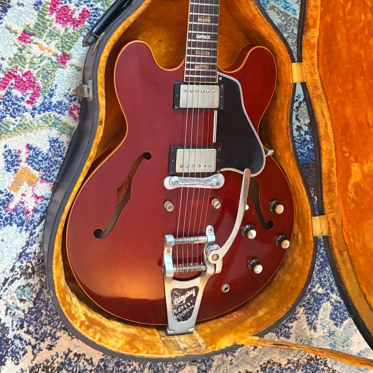 1963 Gibson ES-335TD Cherry Bigsby