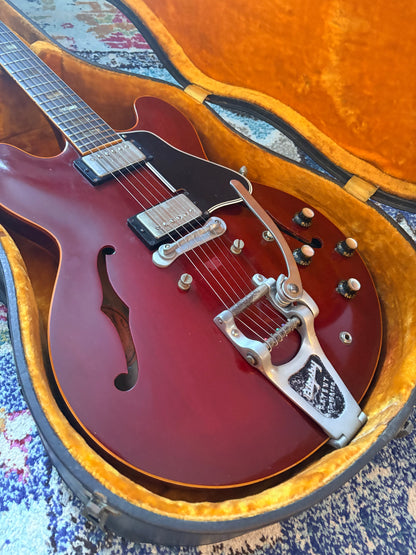 1963 Gibson ES-335TD Cherry Bigsby - photo 14