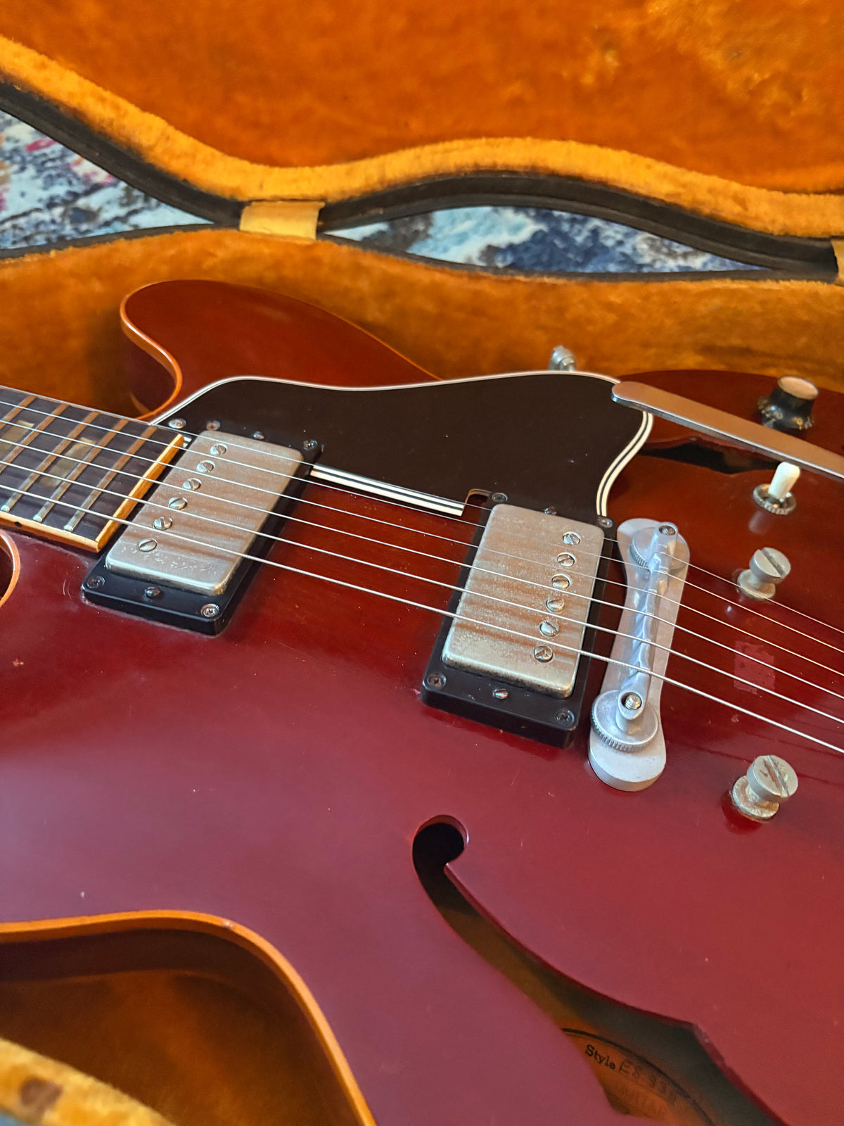 1963 Gibson ES-335TD Cherry Bigsby - photo 15