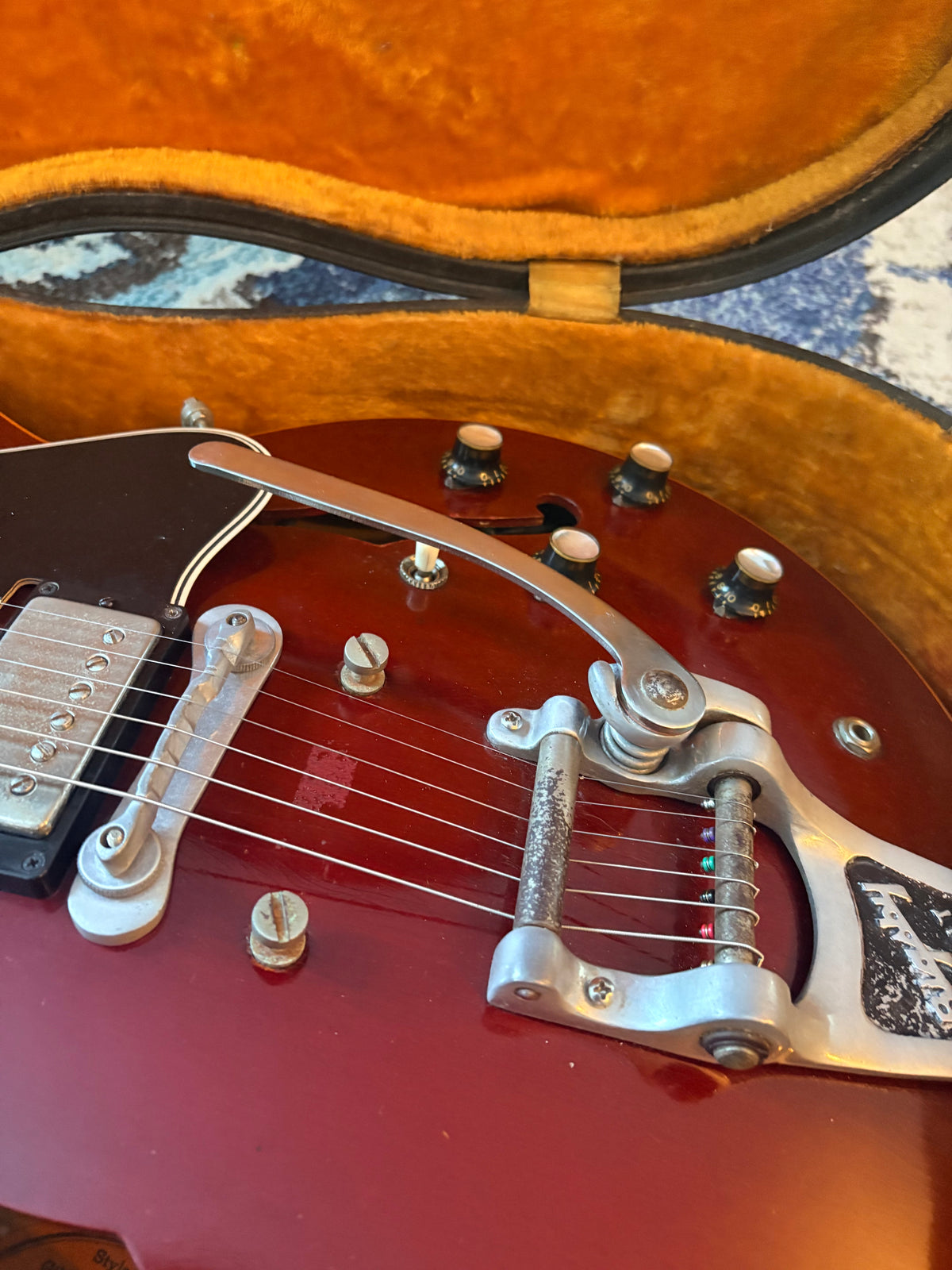 1963 Gibson ES-335TD Cherry Bigsby - photo 16