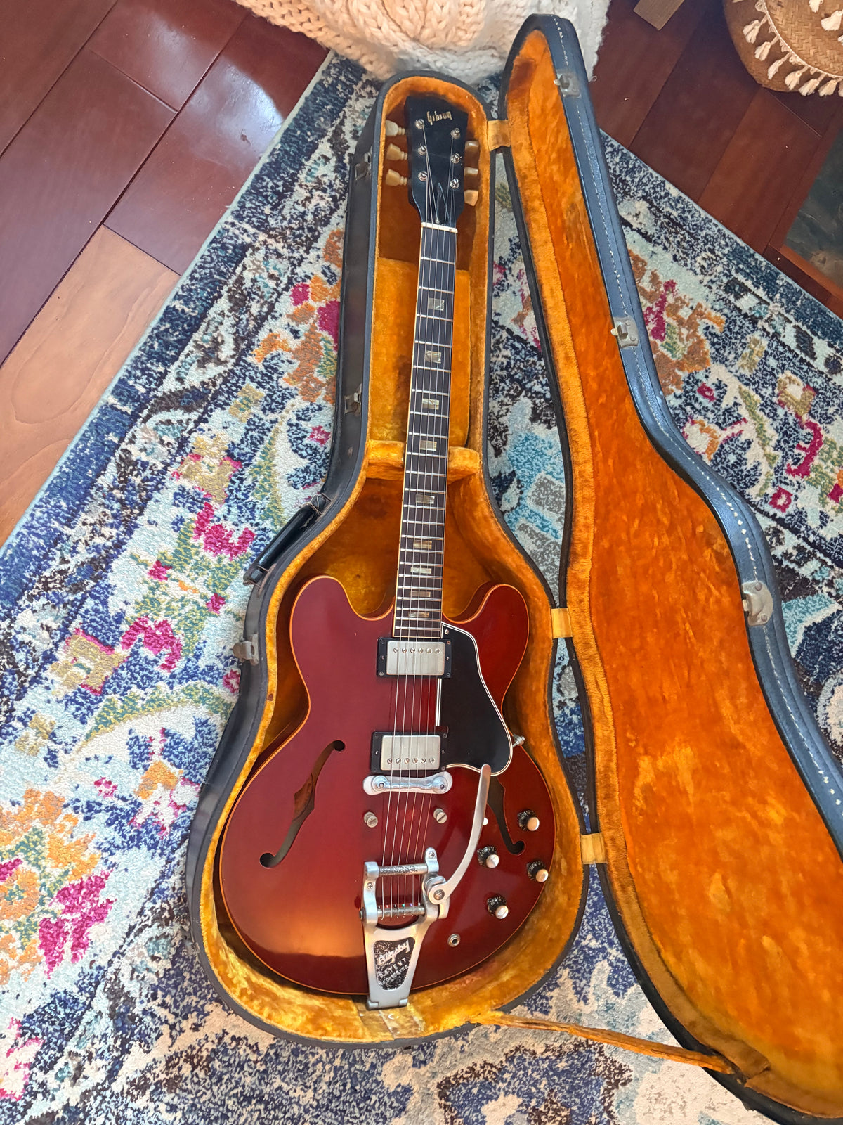 1963 Gibson ES-335TD Cherry Bigsby - photo 2