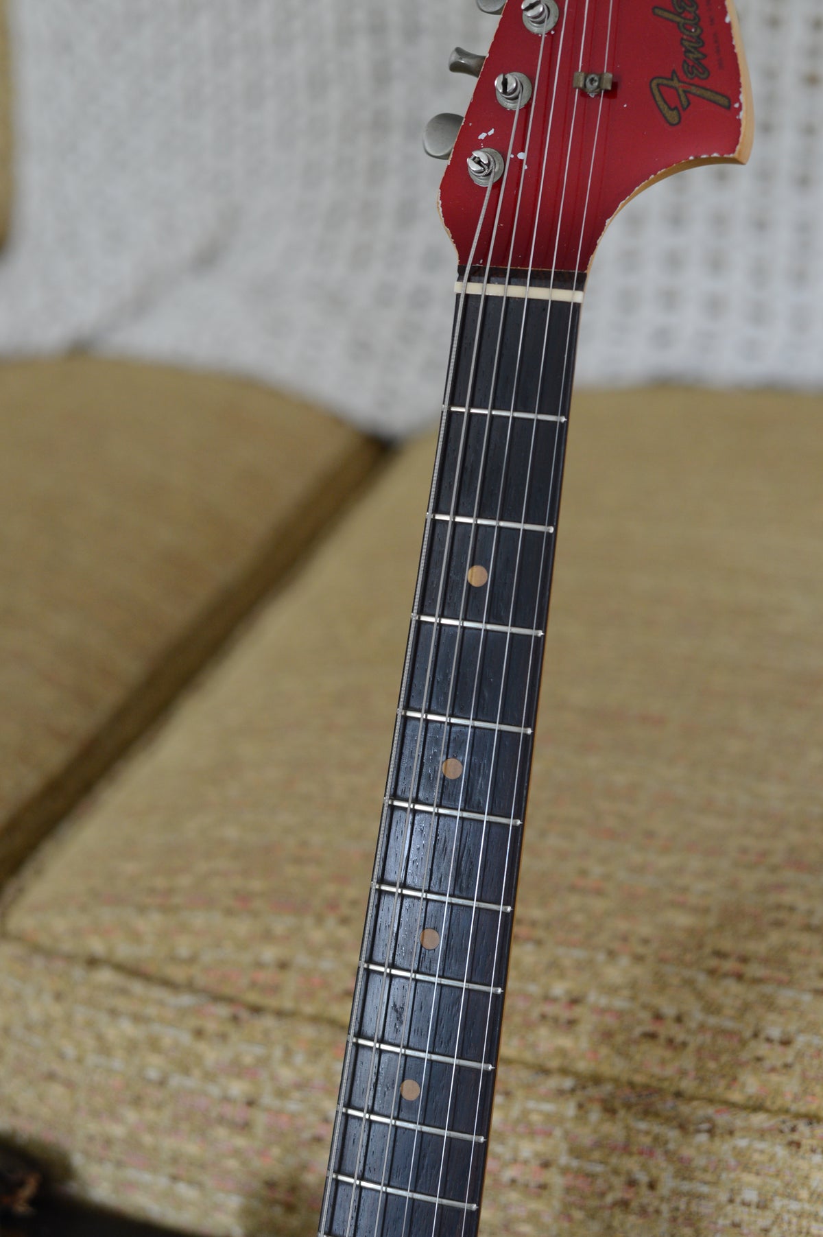 1964 Fender Jaguar Candy Apple Red - photo 16