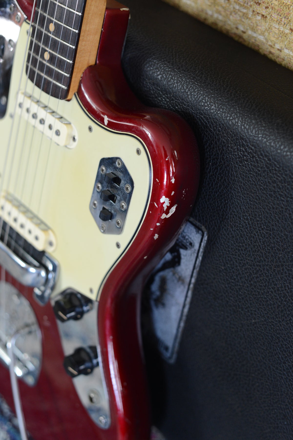 1964 Fender Jaguar Candy Apple Red - photo 18