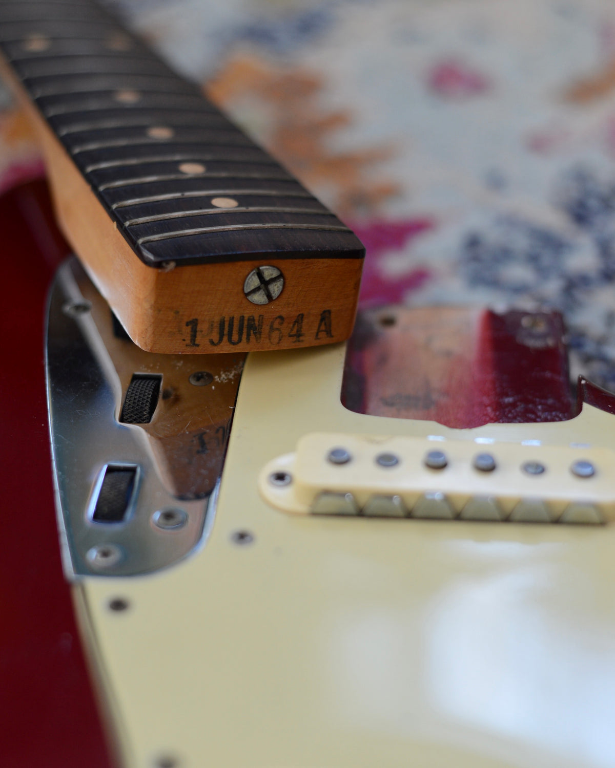 1964 Fender Jaguar Candy Apple Red - photo 20