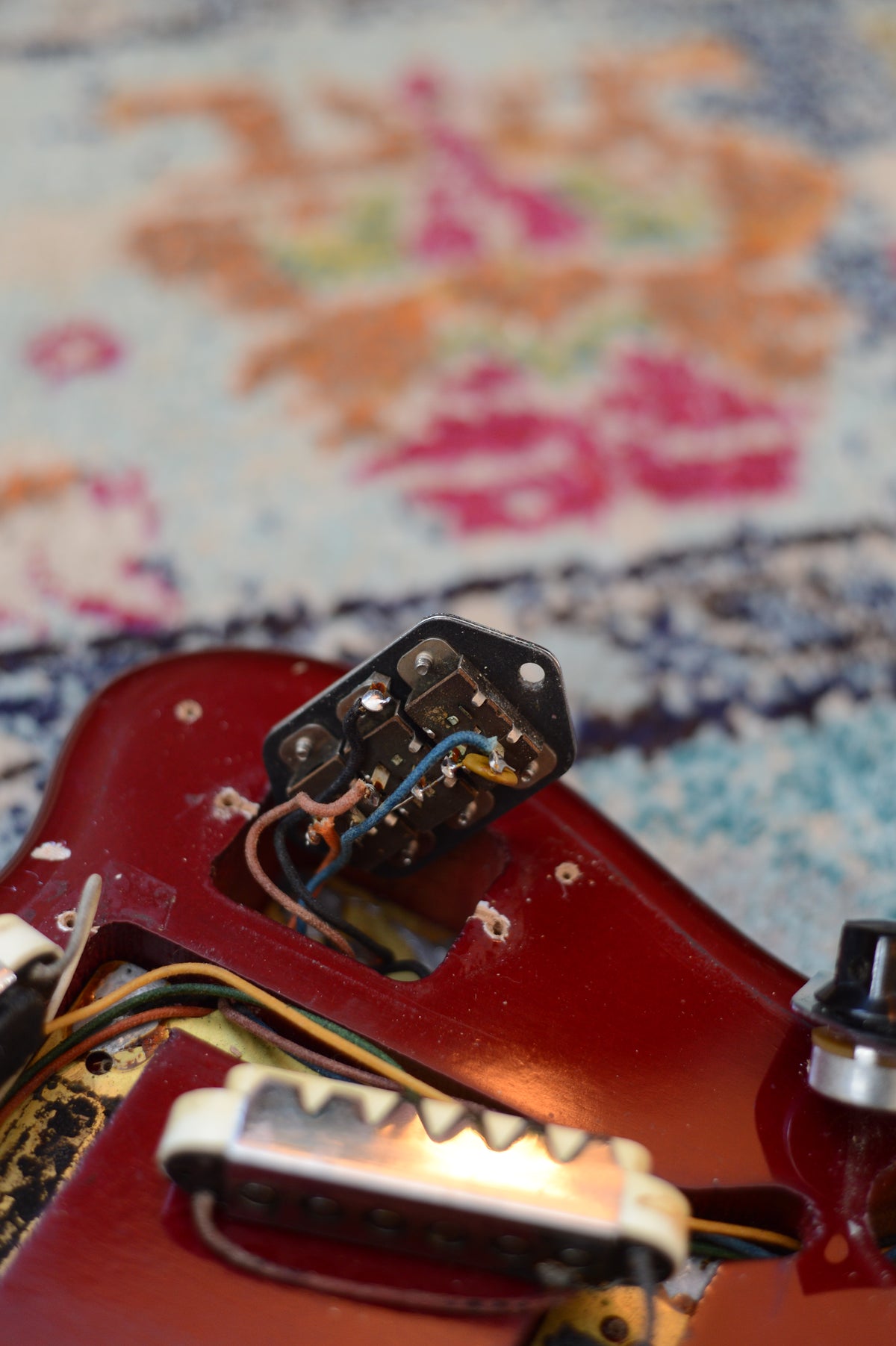 1964 Fender Jaguar Candy Apple Red - photo 23