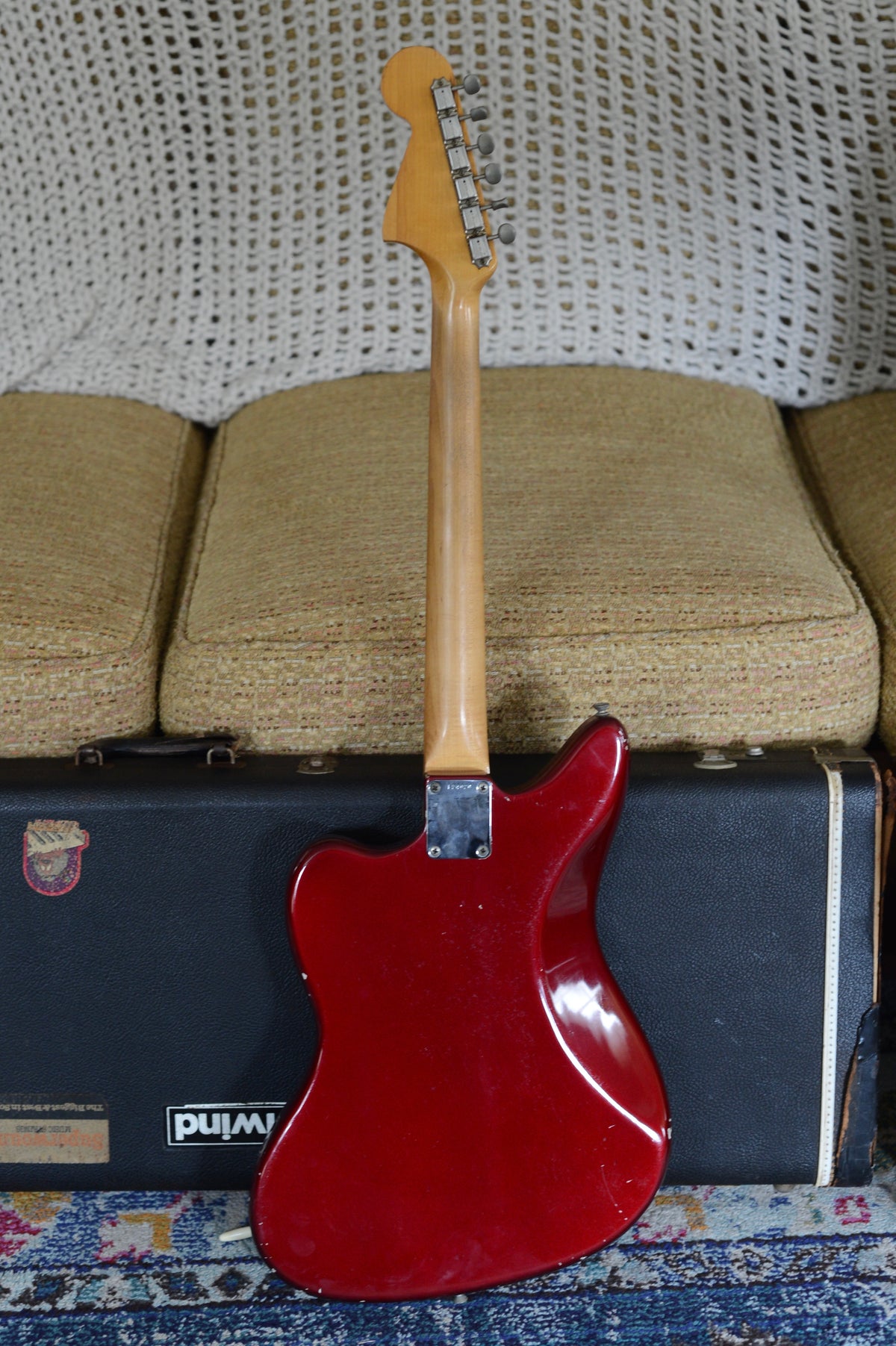 1964 Fender Jaguar Candy Apple Red - photo 3