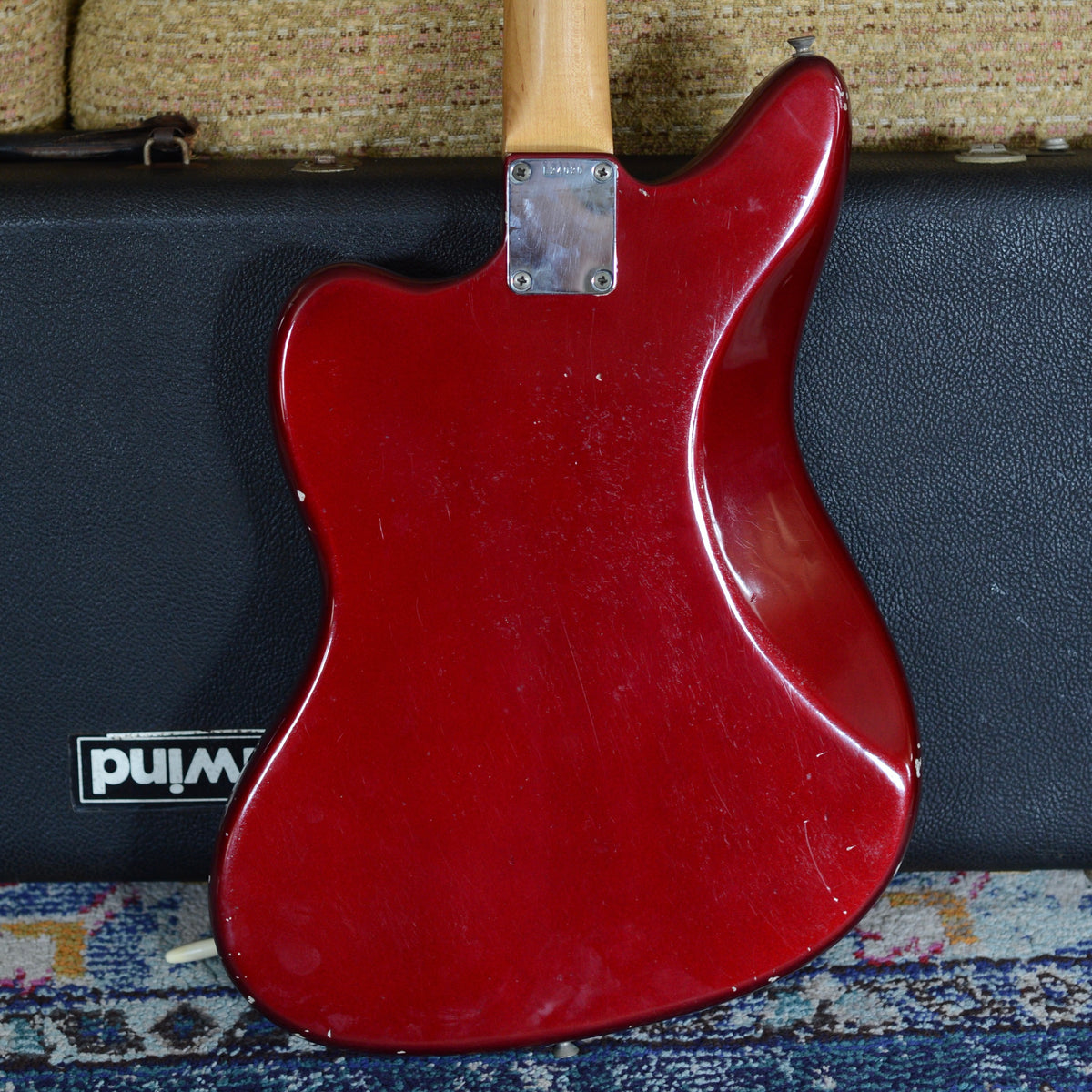 1964 Fender Jaguar Candy Apple Red - photo 4
