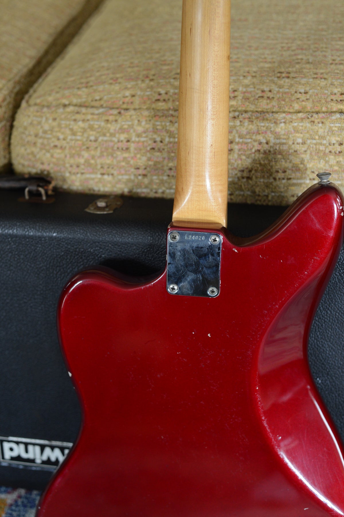 1964 Fender Jaguar Candy Apple Red - photo 5