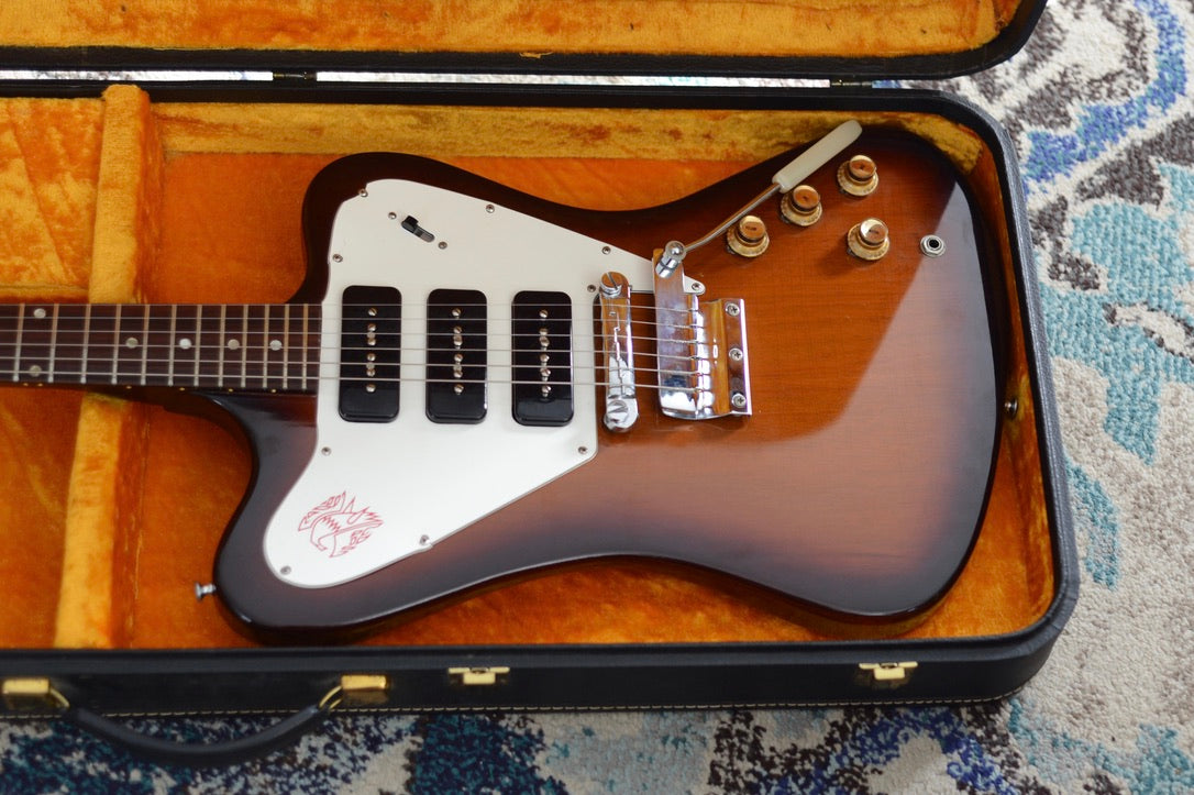 One owner gibson firebird iii non-reverse in original hardshell case