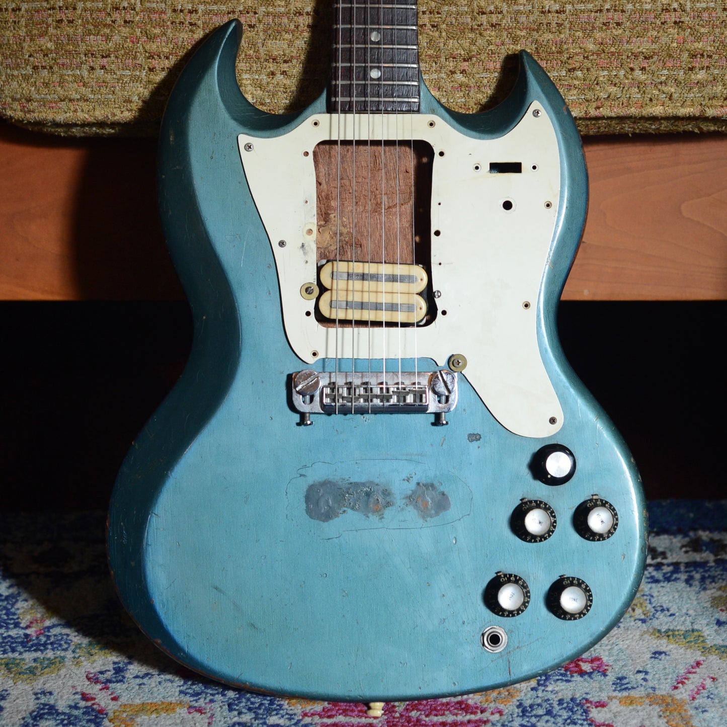 1967 Gibson Melody Maker Pelham Blue