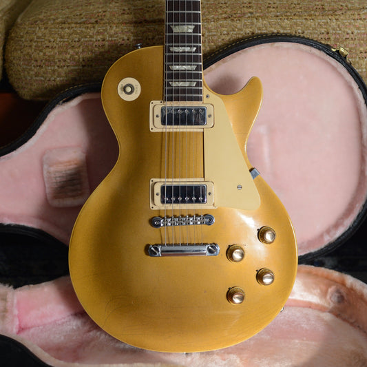 Vintage Gibson Les Paul Deluxe Electric Guitar yellow