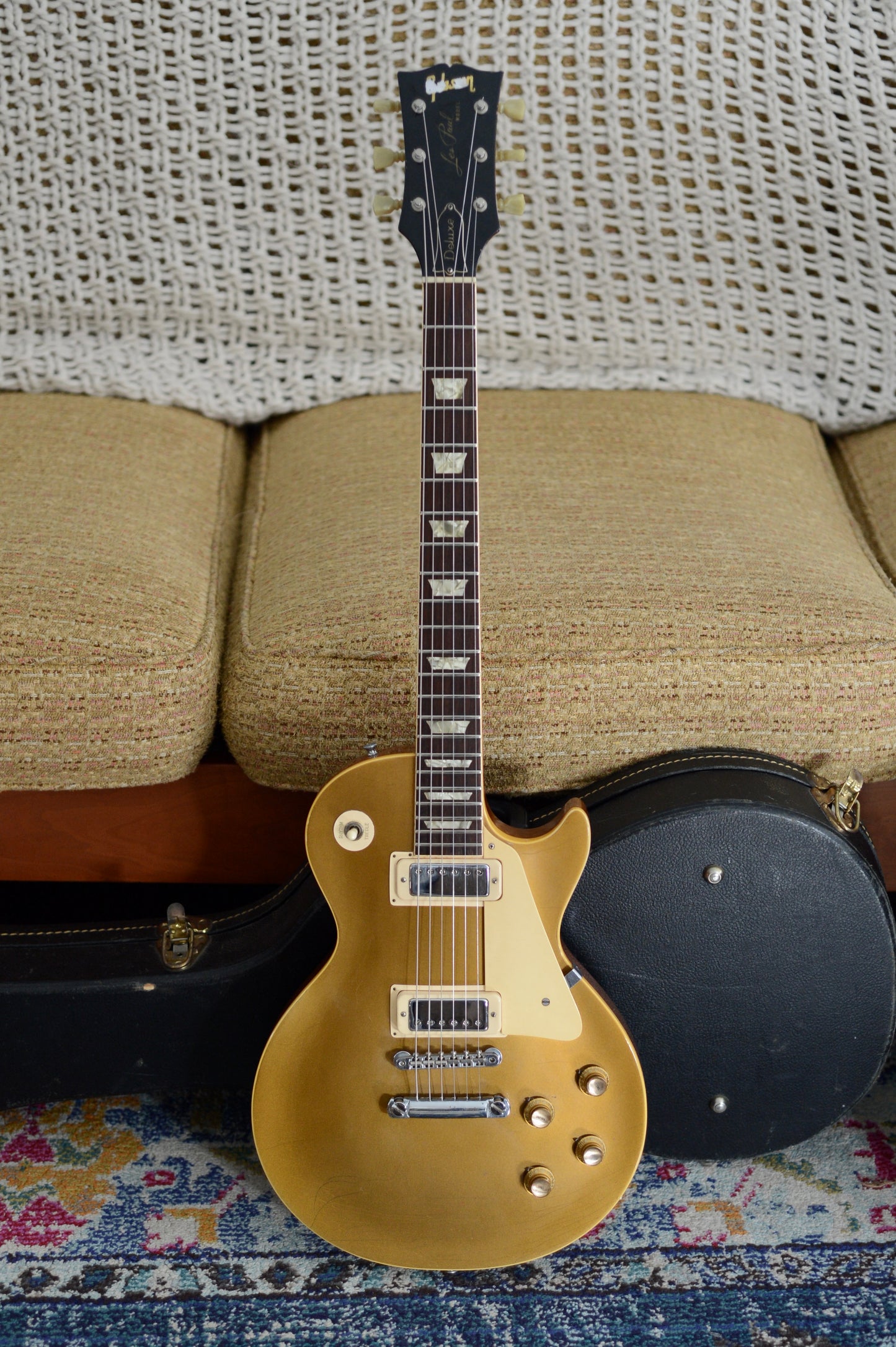 Vintage Les Paul Deluxe Goldtop