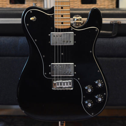 1975 Fender Telecaster Deluxe Black with Wide Range Humbuckers