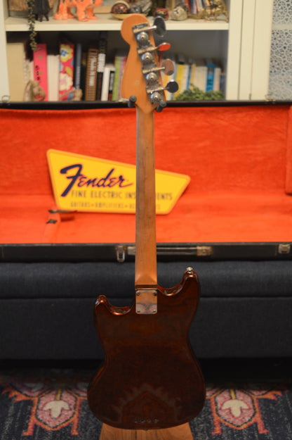 1967 Fender Mustang Bass Copper Swirl Refin