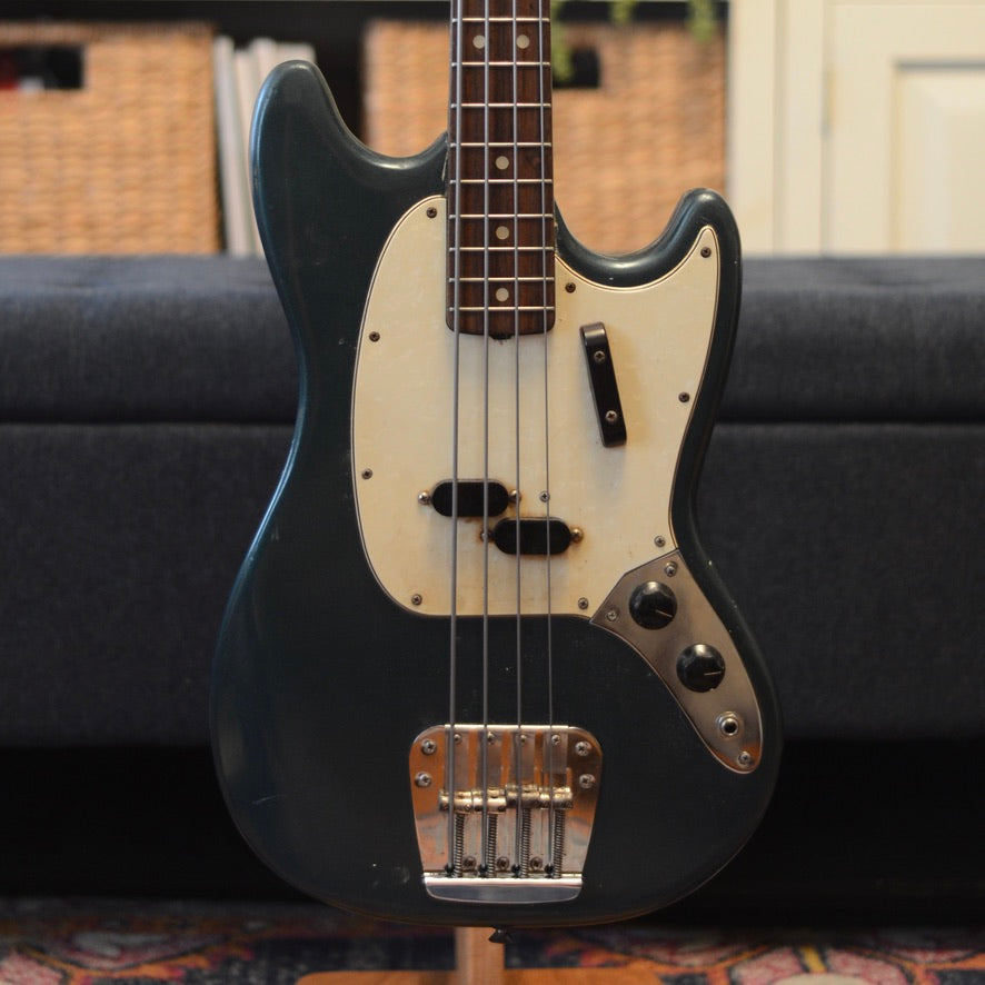 1969 Fender Mustang Bass Blue Refin