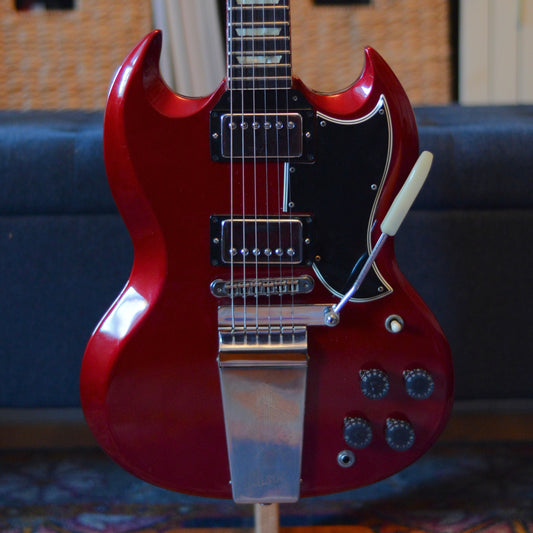 1966 Gibson SG Standard Maestro Refinished