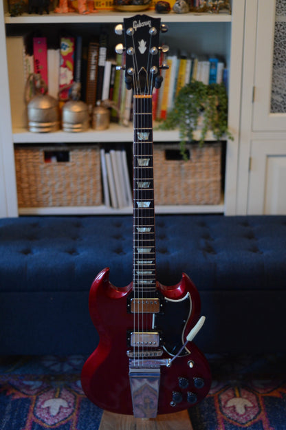 1966 Gibson SG Standard Maestro Refinished
