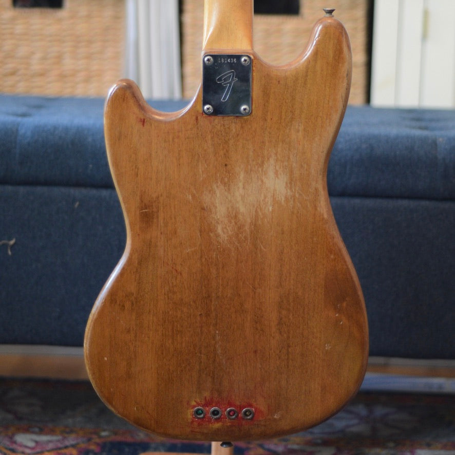 1966 Fender Mustang Bass Natural Refinish