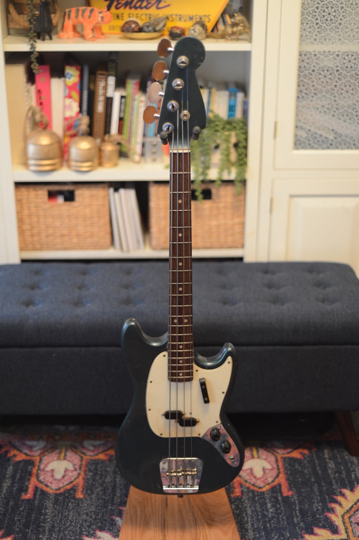 1969 Fender Mustang Bass Blue Refin