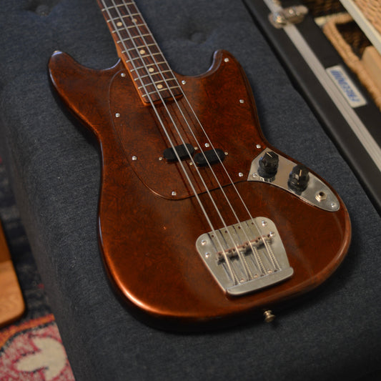 1967 Fender Mustang Bass Copper Swirl Refin
