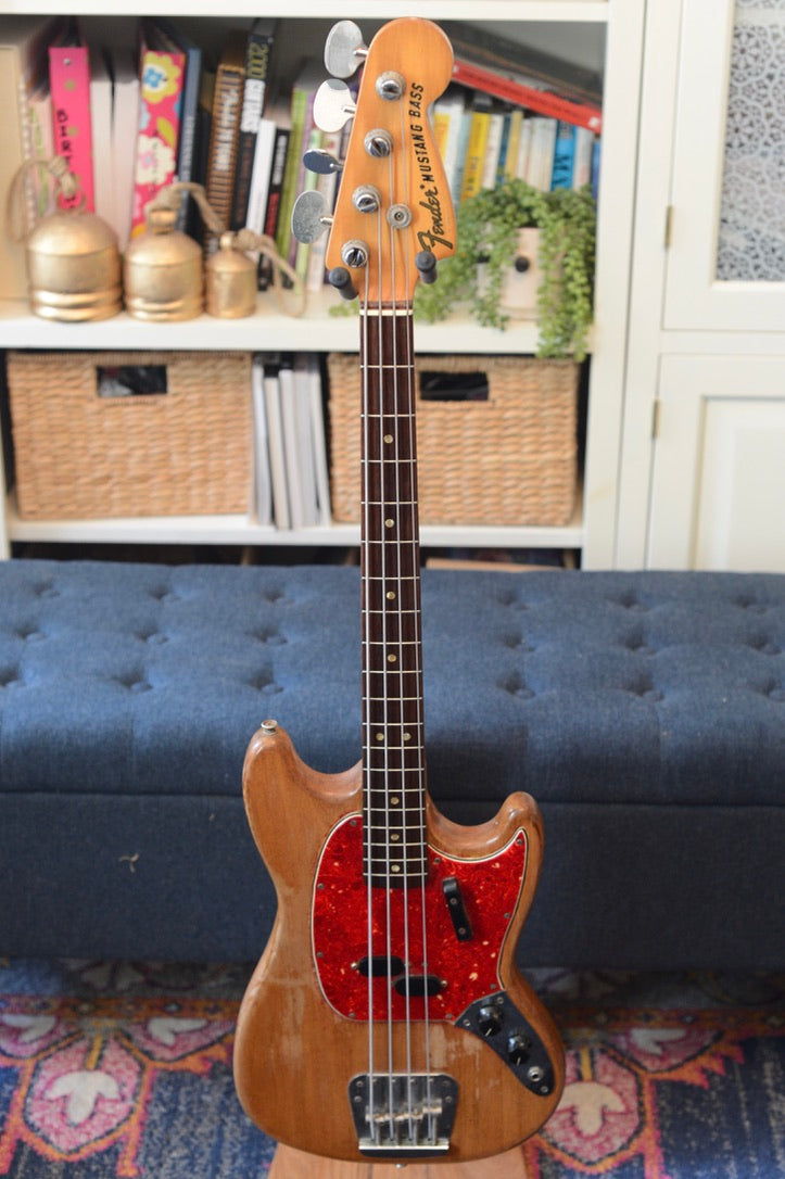 1966 Fender Mustang Bass Natural Refinish