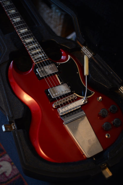 1966 Gibson SG Standard Maestro Refinished