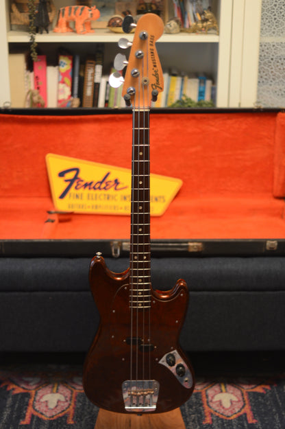 1967 Fender Mustang Bass Copper Swirl Refin