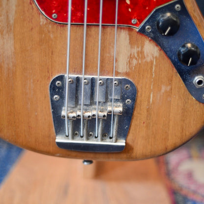 1966 Fender Mustang Bass Natural Refinish